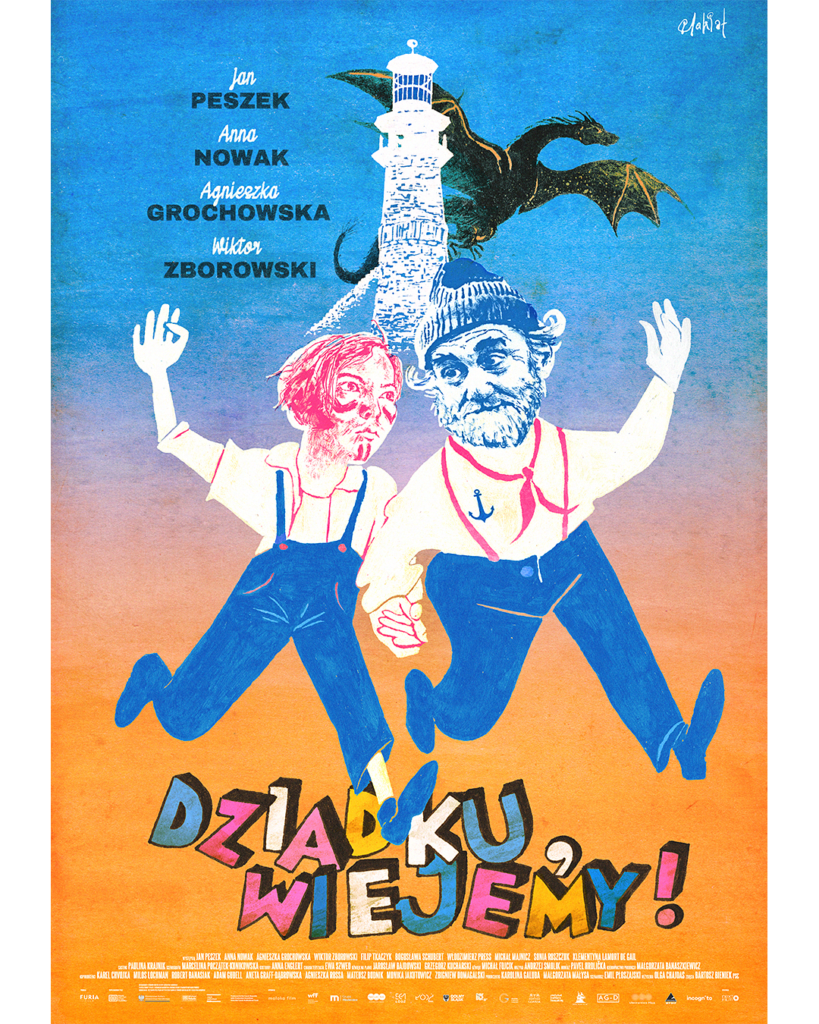 Dziadku, wiejemy! – plakat