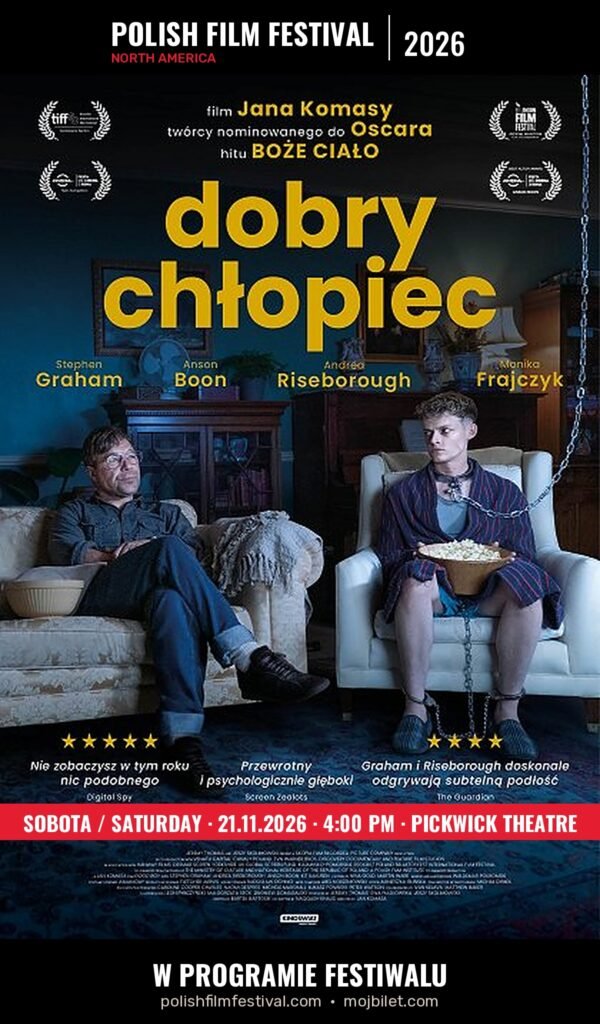 Dobry chłopiec (Heel), dir. Jan Komasa – Polish Film Festival North America 2026